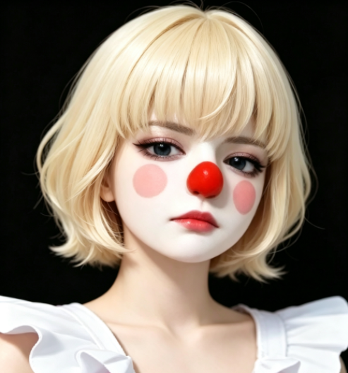 Original image of an anime character with beige hair